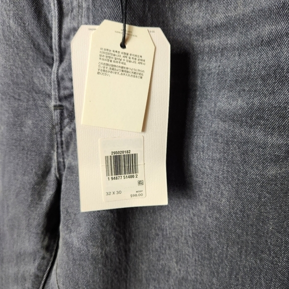 Levis Wmns Premium Black 501S Button Fly High Rise Skinny Jeans-Size 32x30 (NWT) - Picture 4 of 11